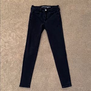 AMERICAN EAGLE HIGH RISE JEGGINGS!